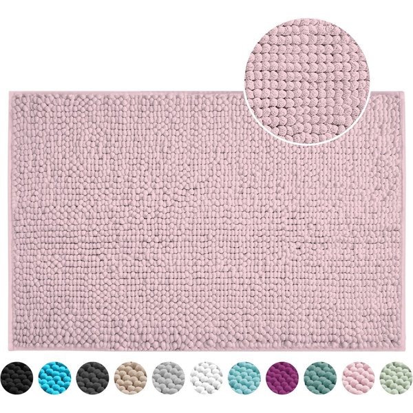 OTTO home Badematte Vanessa Chenille, Standard & Premium, 15cm oder 20cm, auch als 2er Set, rutschhemmend beschichtet, schnell trocknend, strapazierfähig, fußbo