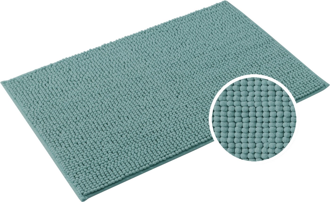 OTTO home Badematte Vanessa Chenille, Standard & Premium, 15cm oder 20cm, auch als 2er Set, rutschhemmend beschichtet, schnell trocknend, strapazierfähig, fußbo – Bild 2 von 5