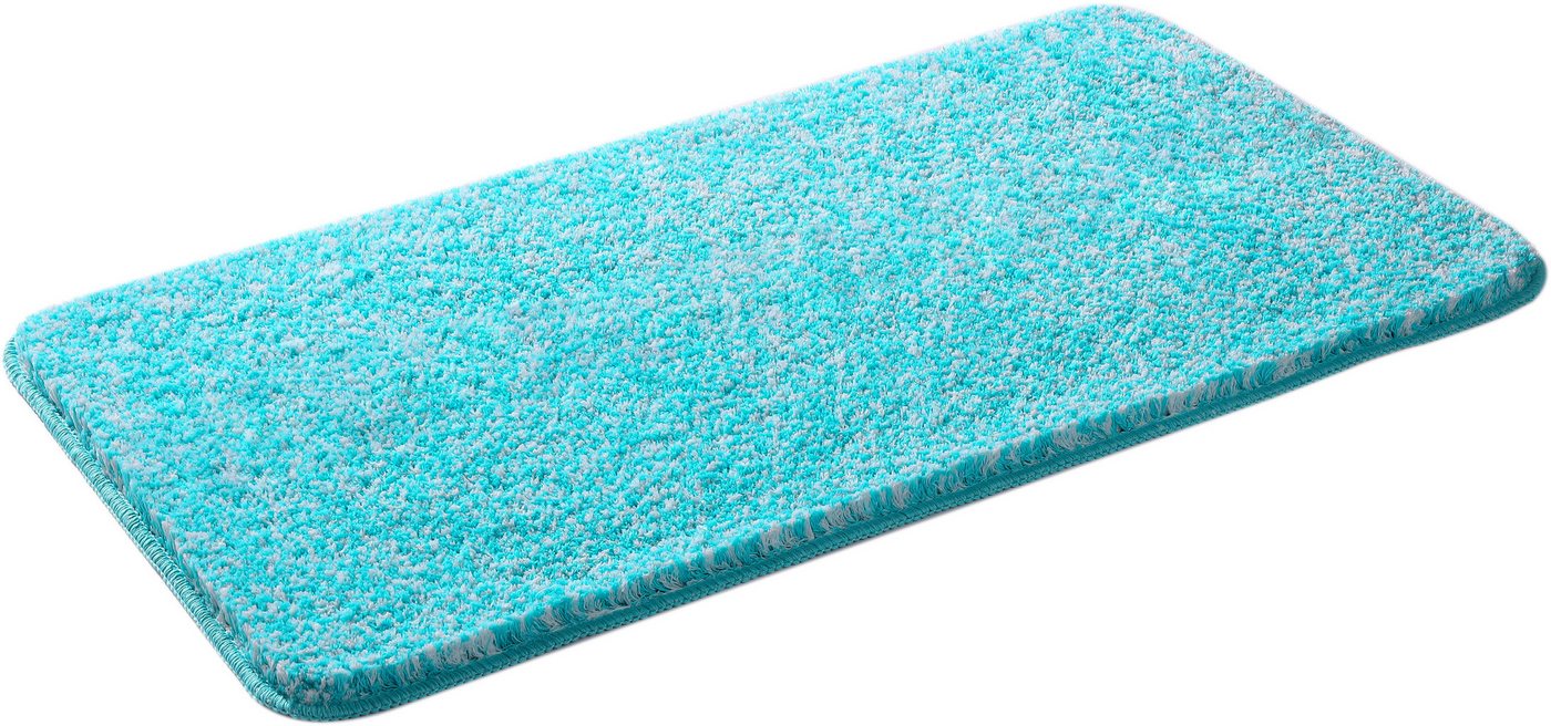 OTTO home Badematte Vanessa meliert, Badvorleger, Badezimmer Teppich, Duschvorleger, Höhe 20 mm, rutschhemmend beschichtet, strapazierfähig, Polyester, rechteck – Bild 2 von 5