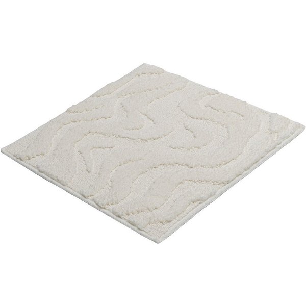 OTTO home Badematte Wave, Badvorleger, Badezimmer Teppich, Höhe 10 mm, rutschhemmend beschichtet, schnell trocknend, fußbodenheizungsgeeignet, Polyester, rechte