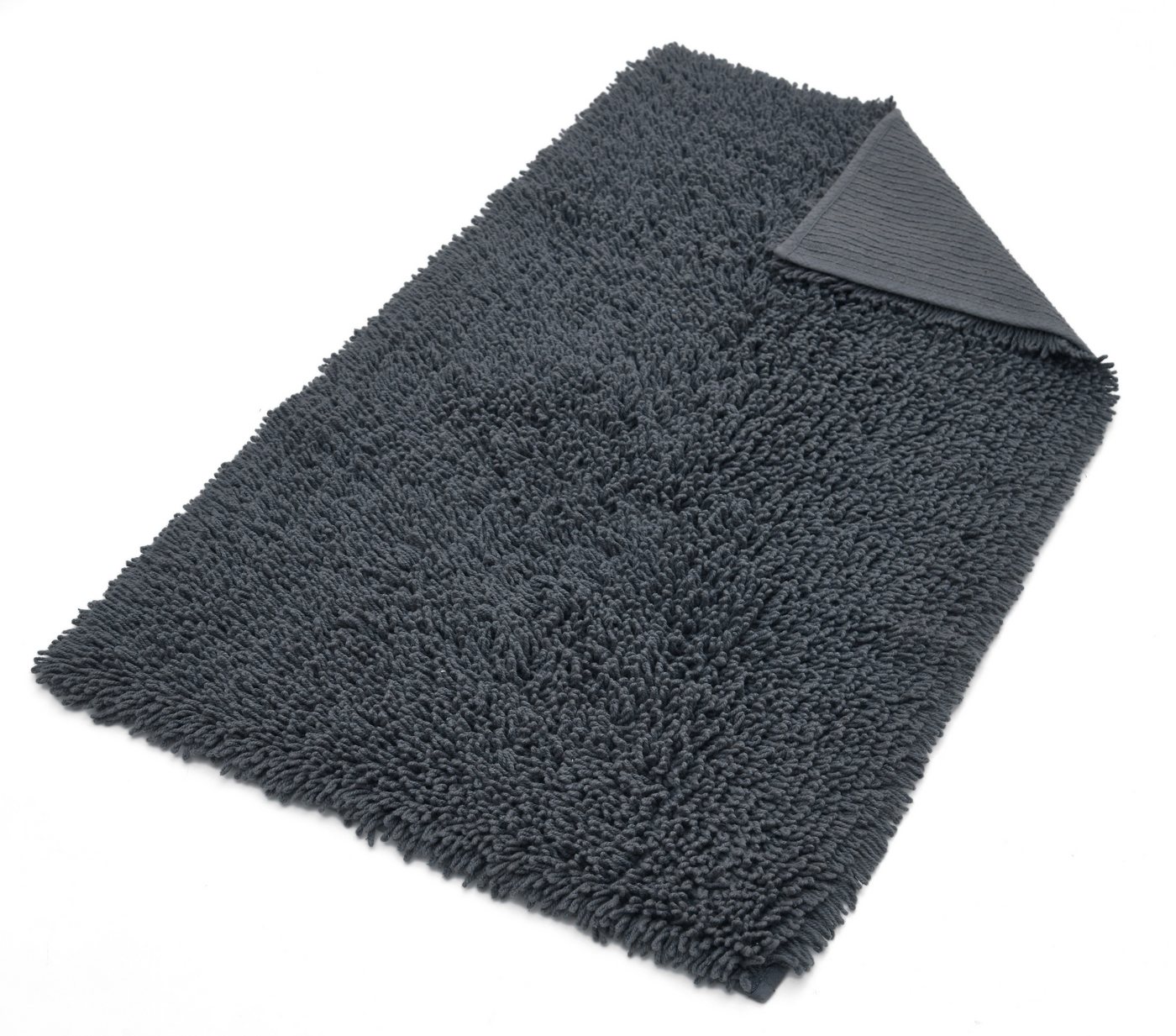 OTTO home Badematte Xennia, Badvorleger, Badezimmer Teppich, Duschvorleger, Höhe 28 mm, rutschhemmend beschichtet, schnell trocknend, Baumwolle, rechteckig, Bad – Bild 5 von 5