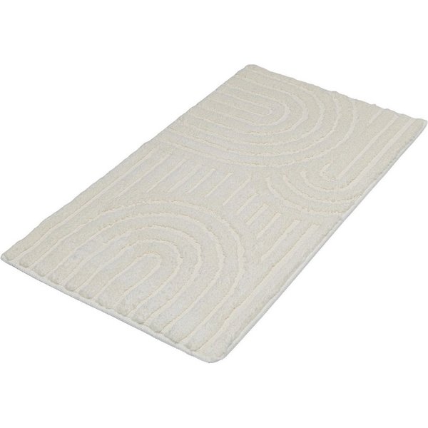 OTTO home Badematte Zen, Badvorleger, Badezimmer Teppich, Duschvorleger, Höhe 10 mm, rutschhemmend beschichtet, schnell trocknend, fußbodenheizungsgeeignet, Pol