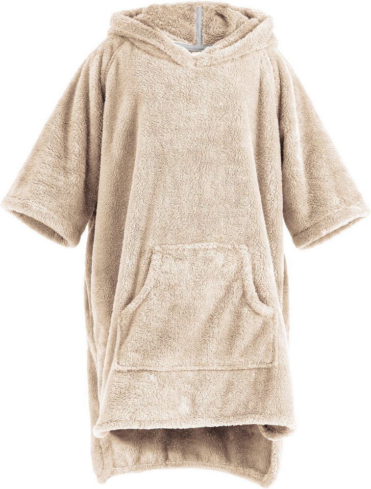 OTTO home Badeponcho Lillou, für Kinder, ideal für Urlaub oder im Schwimmbad, Midilänge, Microfaser, Kapuze, ohne, weich und kuschelig, Fleece, plüsch, Surfponc – Bild 2 von 5