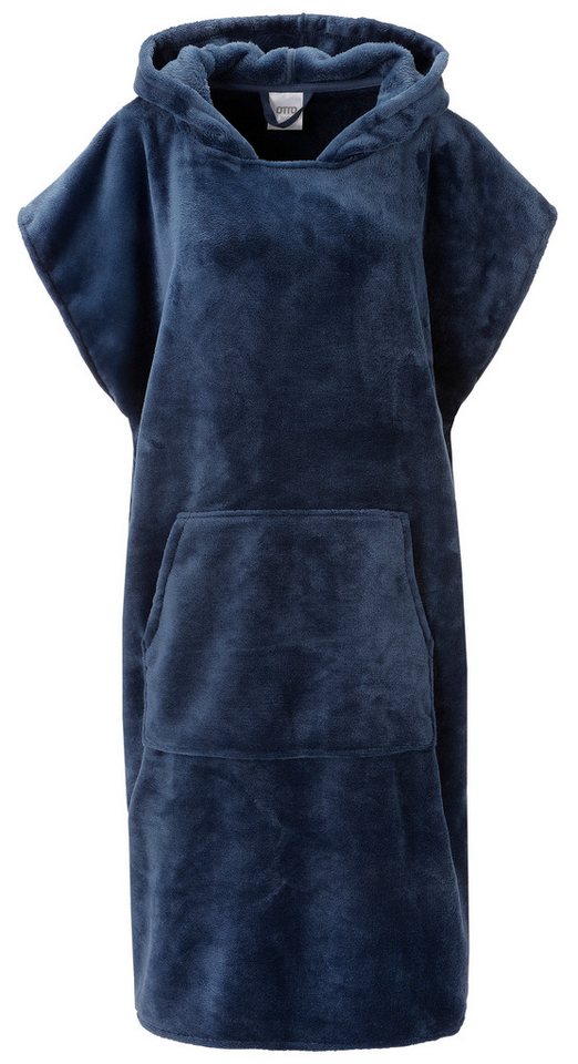 OTTO home Badeponcho Miia, Surfponcho ideal für Sauna, Spa & im Urlaub, Langform, Microfaser, Kapuze, ohne, weich und kuschelig, plüsch, Unisex, für Damen und H – Bild 2 von 5