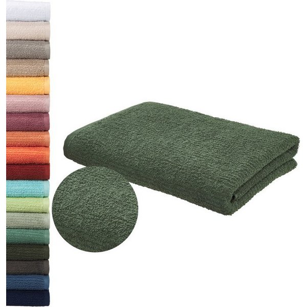 OTTO home Badetuch Riva, 80x150, Premium Handtücher, 500 gr/m², Webfrottier (1-St), Hoch-Tief-Struktur, Streifen, weich, 5 Jahre Garantie