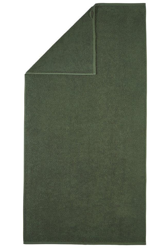 OTTO home Badetuch Riva, 80x150, Premium Handtücher, 500 gr/m², Webfrottier (1-St), Hoch-Tief-Struktur, Streifen, weich, 5 Jahre Garantie – Bild 3 von 5