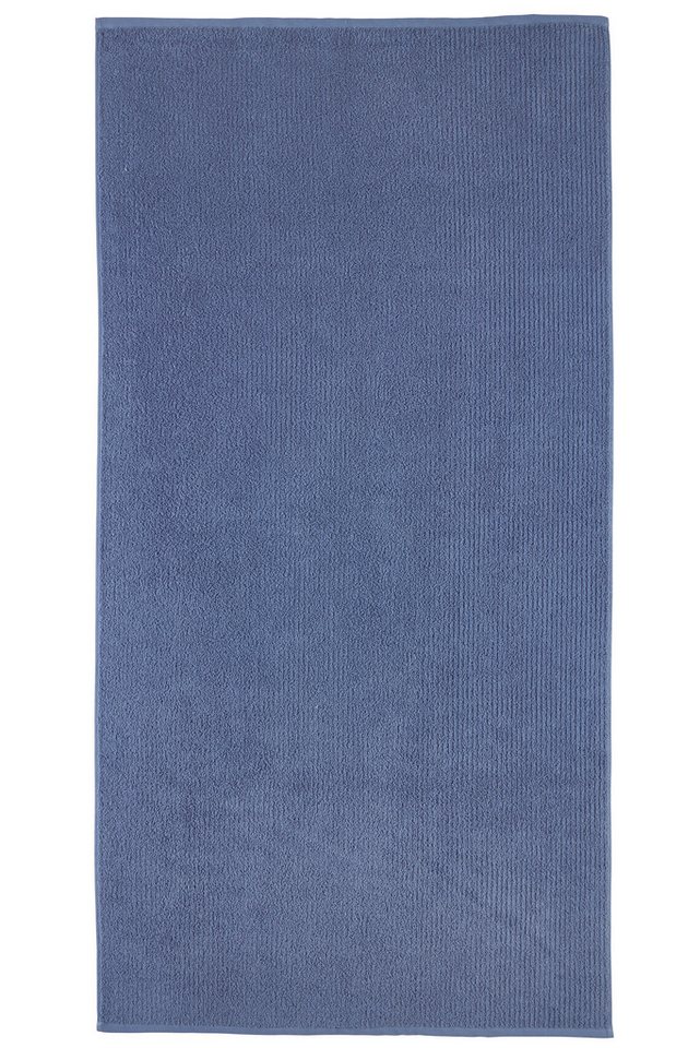 OTTO home Badetuch Riva, 80x150, Premium Handtücher, 500 gr/m², Webfrottier (1-St), Hoch-Tief-Struktur, Streifen, weich, 5 Jahre Garantie – Bild 4 von 5