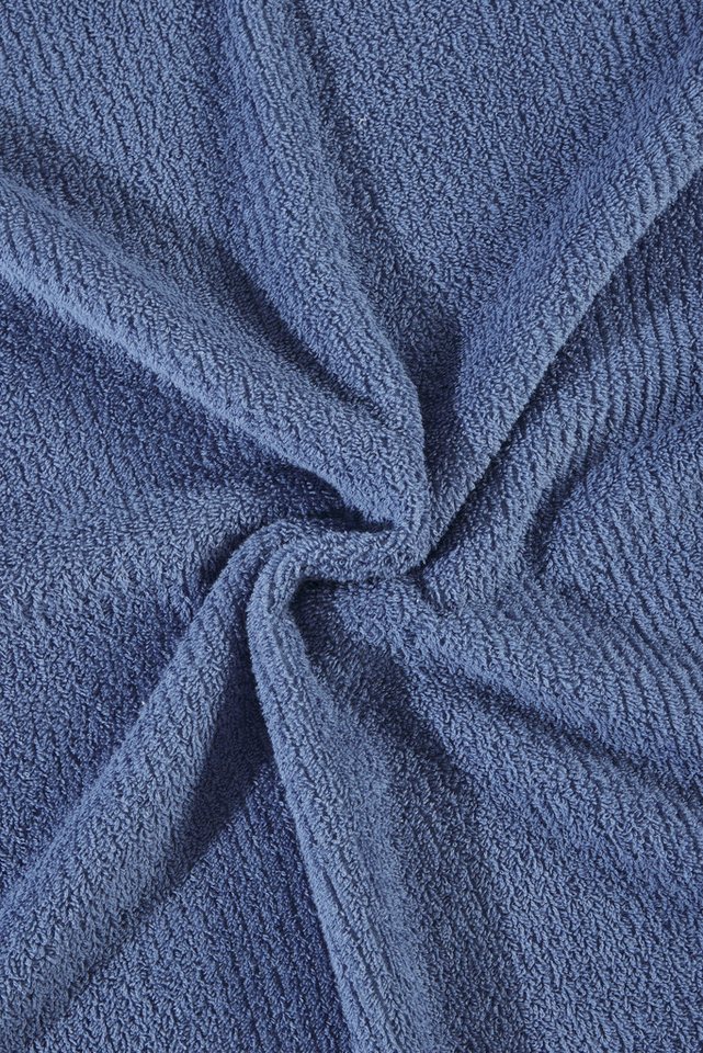 OTTO home Badetuch Riva, 80x150, Premium Handtücher, 500 gr/m², Webfrottier (1-St), Hoch-Tief-Struktur, Streifen, weich, 5 Jahre Garantie – Bild 5 von 5