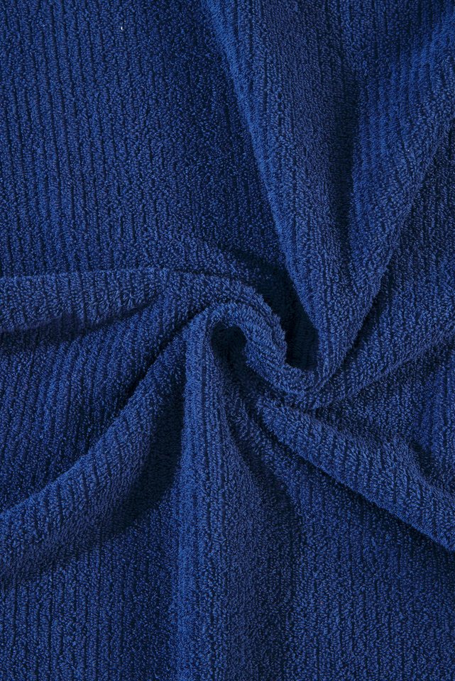OTTO home Badetuch Riva, 80x150, Premium Handtücher, 500 gr/m², Webfrottier (1-St), Hoch-Tief-Struktur, Streifen, weich, 5 Jahre Garantie – Bild 5 von 5