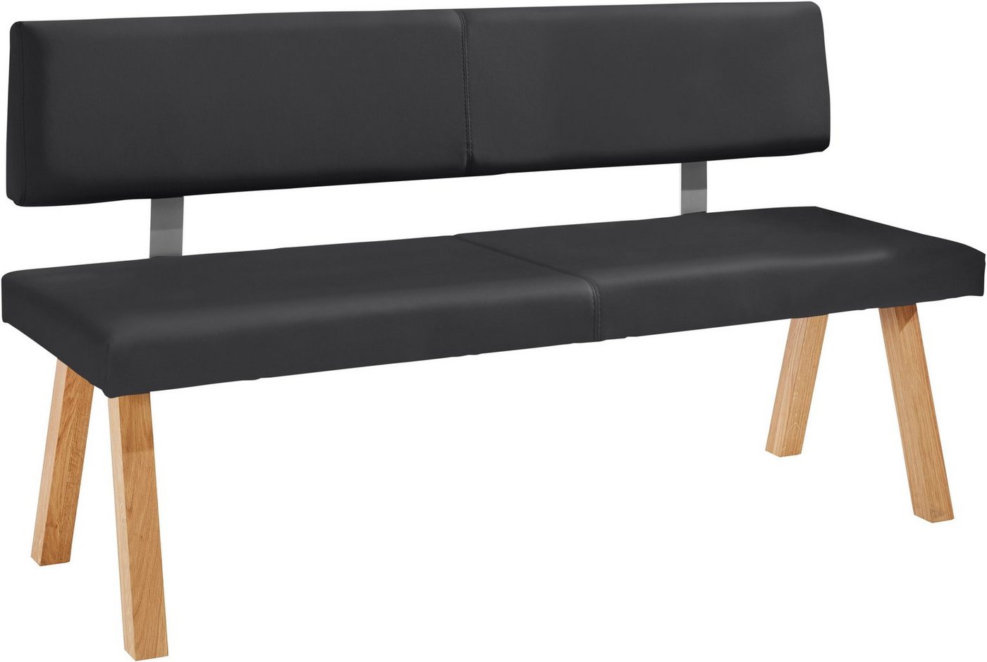OTTO home Bank Mobilar Rio, mit Rückenlehne und aus Massivholz – Bild 2 von 5