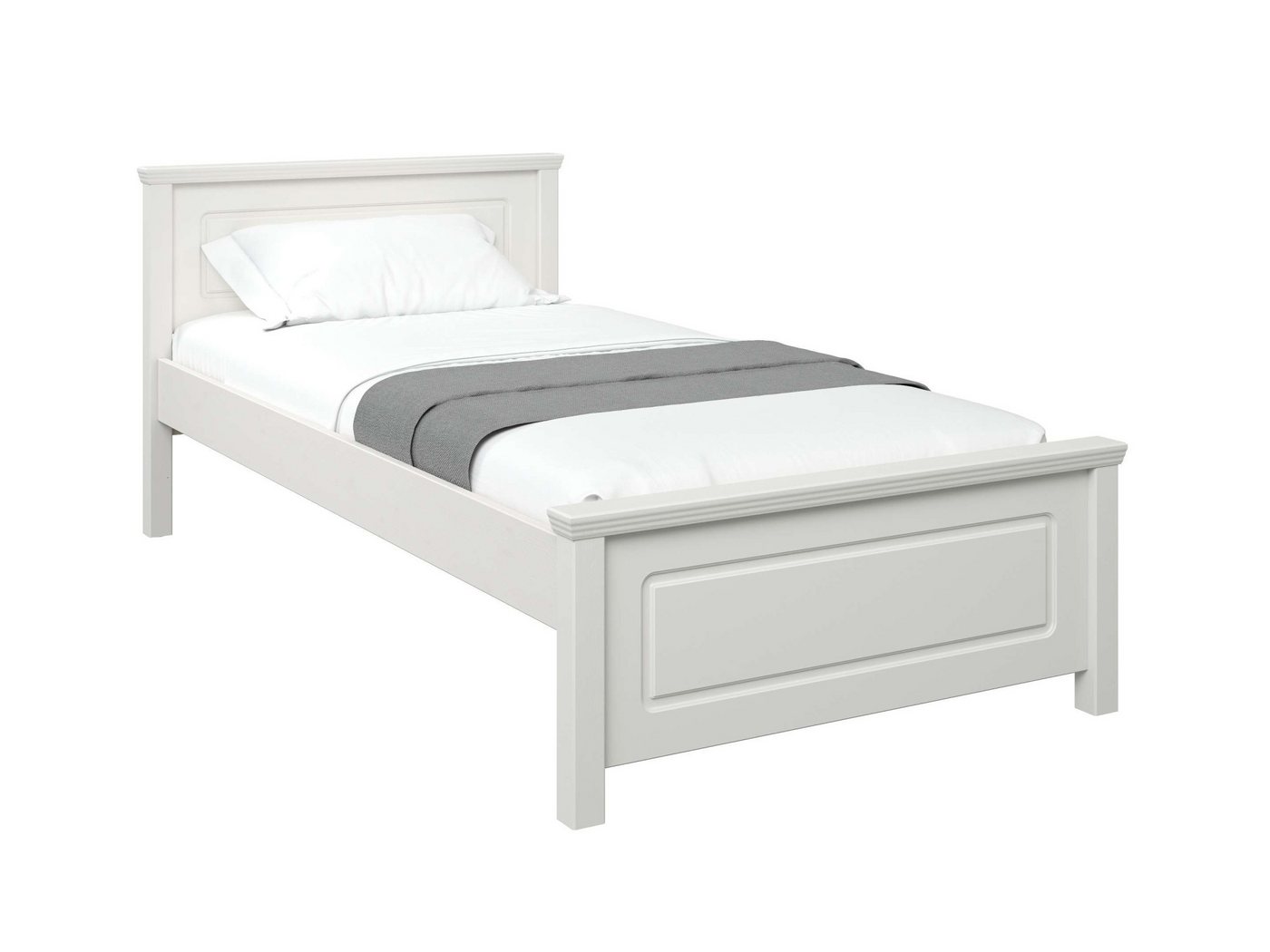 OTTO home Bett Svea, Komforteinstiegshöhe und Breite, auch für Senioren geeignet (H/B/L ca. 86/149,6/200 cm), Belastbarkeit 170KG! Schublade optional, Massivhol – Bild 5 von 5