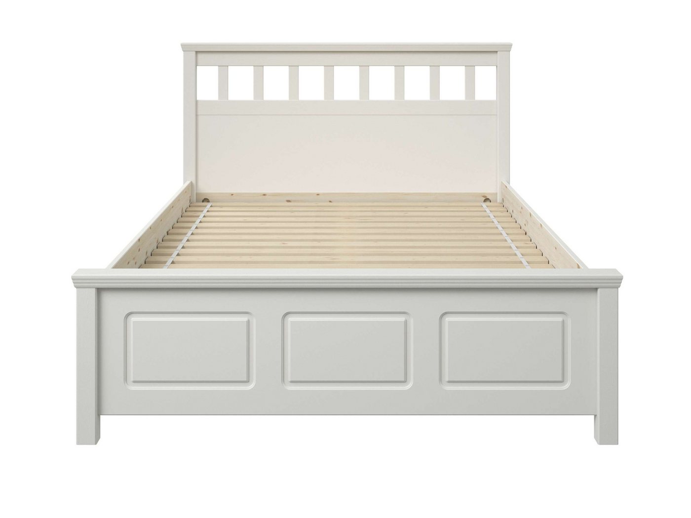 OTTO home Bett Tillian, Bettgestell, Doppelbett, Bettkasten optional, Made in EU (Liegefläche 140x200cm), aus massiver Kiefer in Kombination mit MDF, FSC®, inkl – Bild 4 von 5
