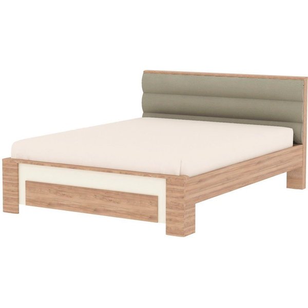 OTTO home Bettgestell Gala, 160 oder 180x200cm Liegefläche, FSC-zertifiziert (optional passende Stauraumschubladen und Nachttische erhältlich), bequem gepolster