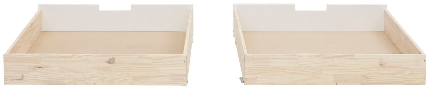 OTTO home Bettschubkasten Janne, 2er Set, Kiefernholz und MDF, Breite je Schubkasten 97 cm – Bild 4 von 5