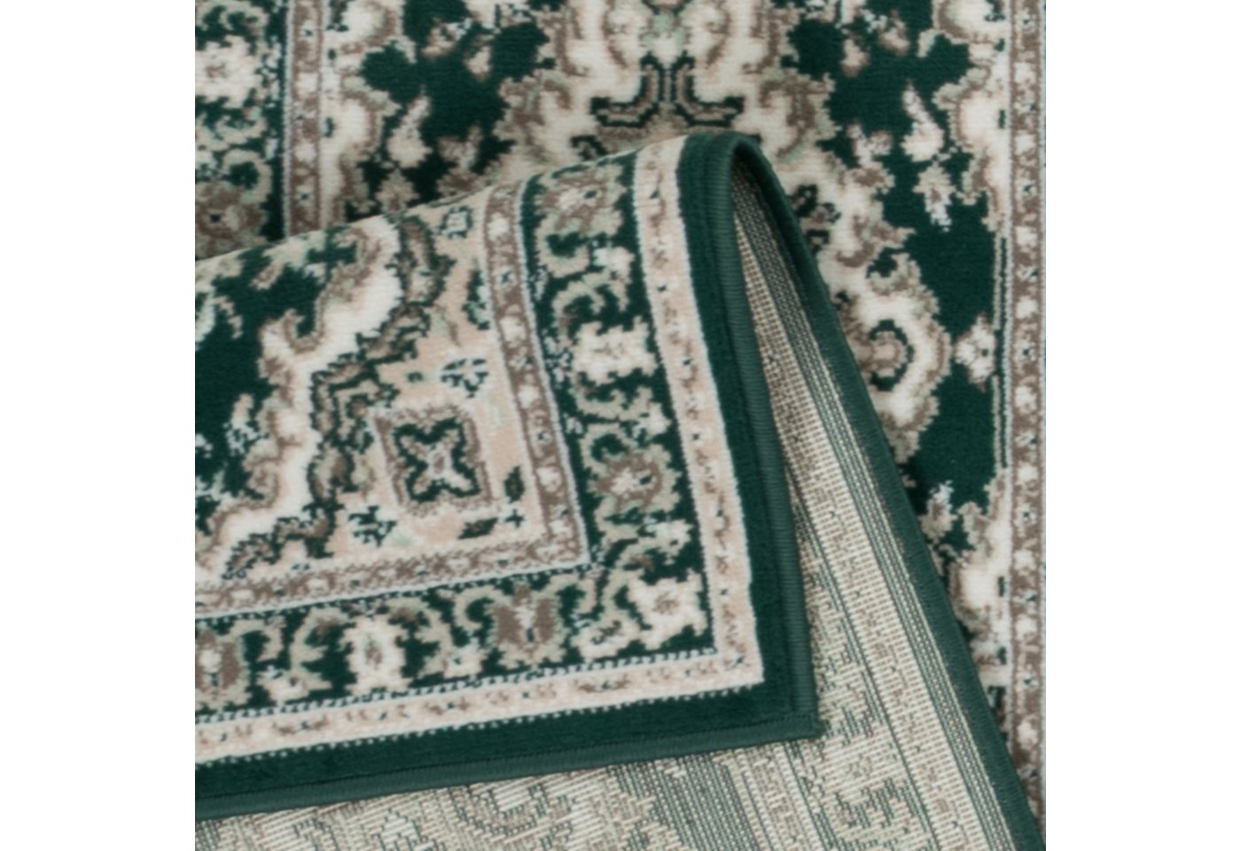 OTTO home Bettumrandung Oriental, Made in Belgium, Höhe 7 mm, (1-tlg), Läufer-Set, Kurzflor, Orient-Optik, mit Bordüre, pflegeleicht, elegant – Bild 5 von 5