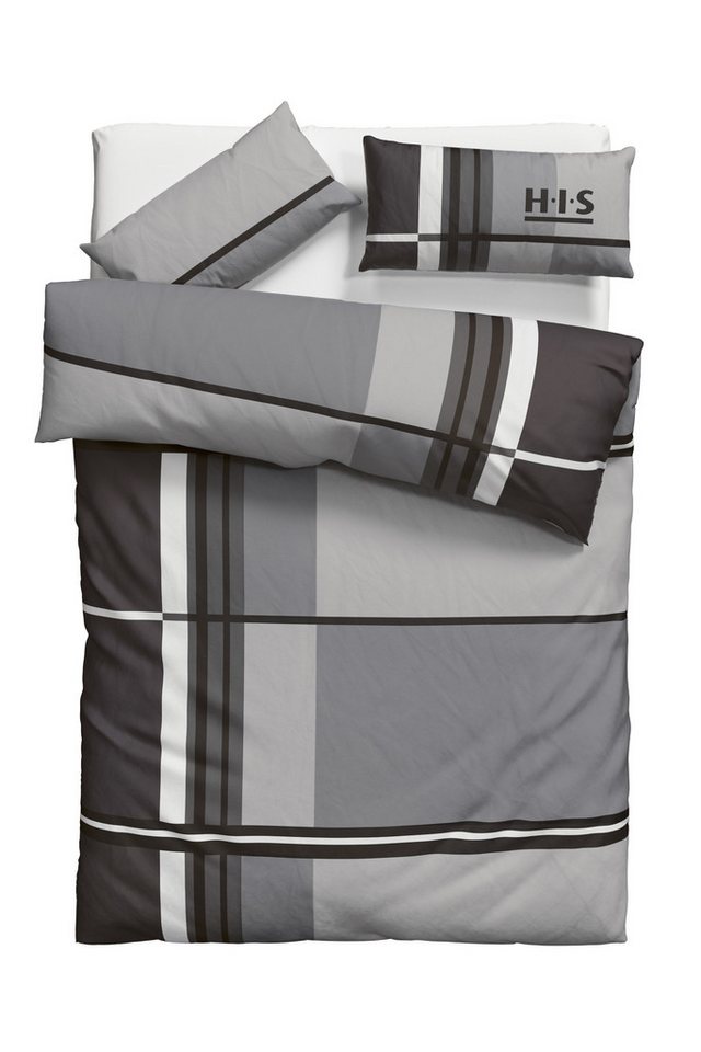 OTTO home Bettwäsche Cassia, Linon, 2 teilig, Bettwäsche aus Baumwolle,ab Gr. 135x200 cm, Marke H.I.S OTTO home – Bild 2 von 5