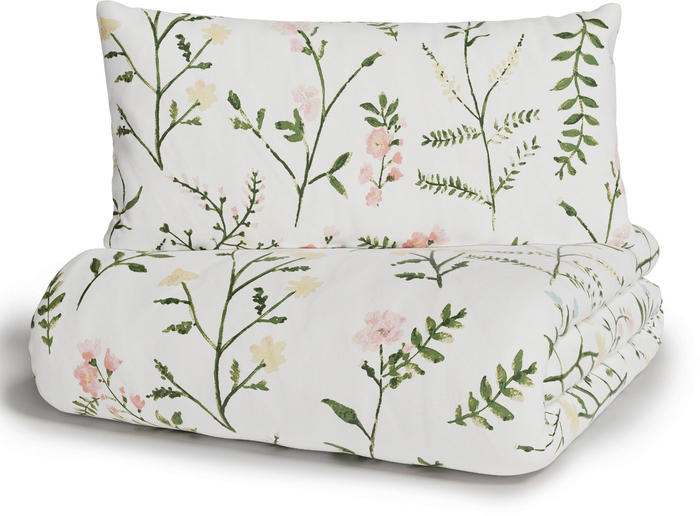 OTTO home Bettwäsche Claara, Renforcé, 2 teilig, mit Blumen Design, skandinavisch, romantische Bettwäsche – Bild 5 von 5