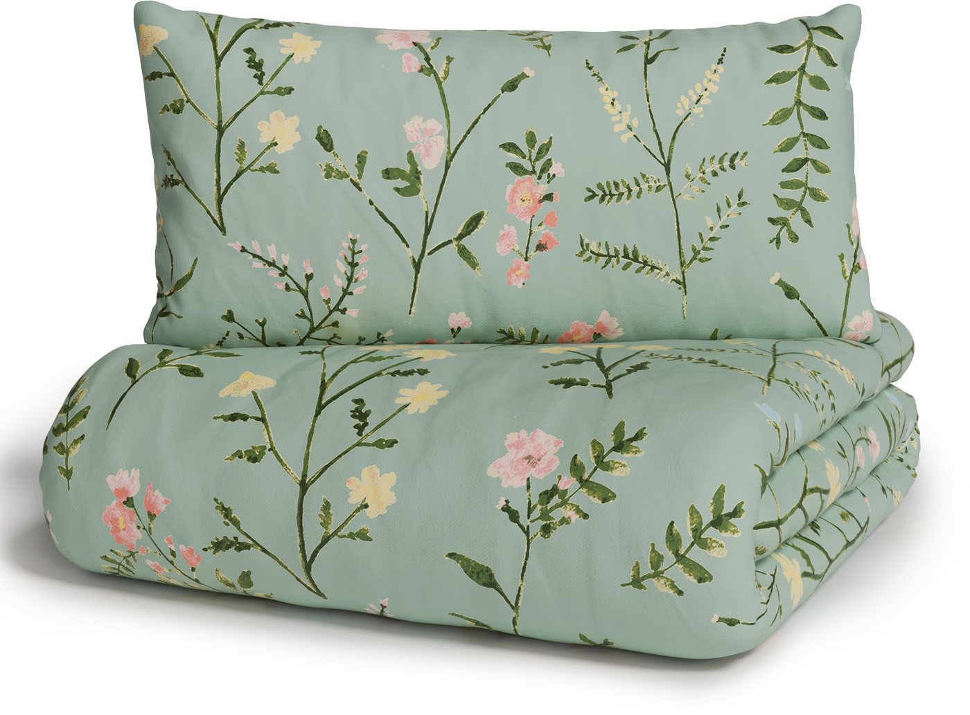 OTTO home Bettwäsche Claara, Renforcé, 2 teilig, mit Blumen Design, skandinavisch, romantische Bettwäsche – Bild 5 von 5
