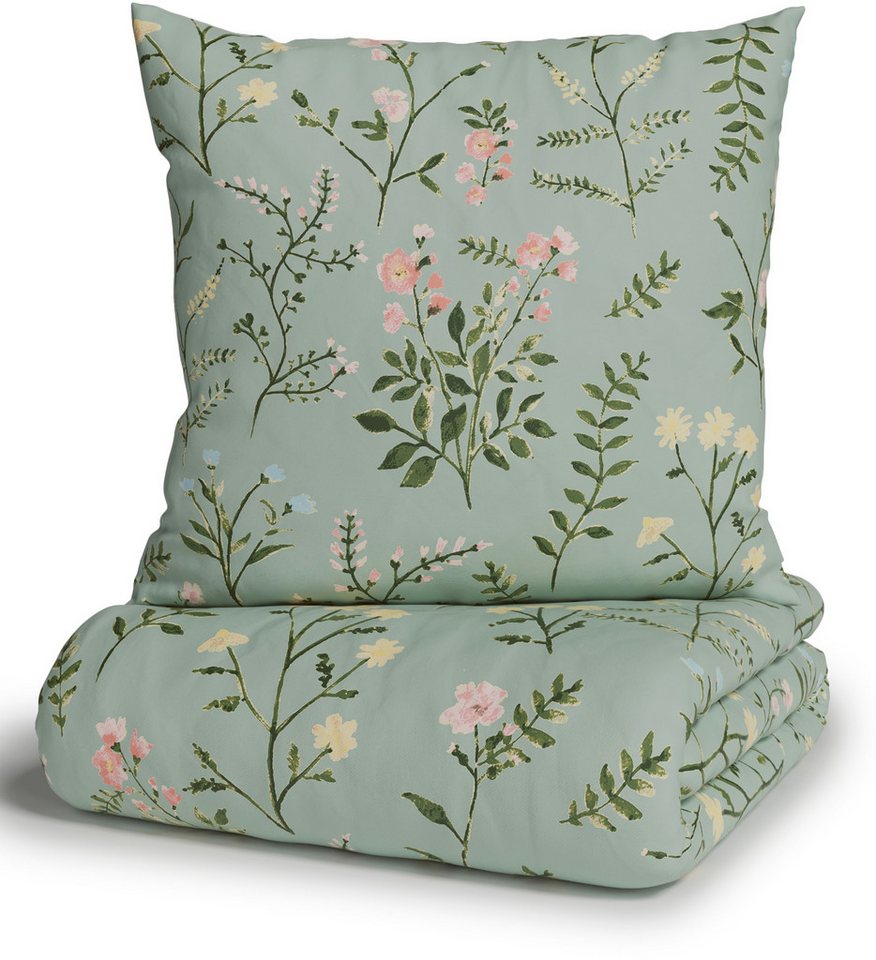 OTTO home Bettwäsche Claara, Renforcé, 2 teilig, mit Blumen Design, skandinavisch, romantische Bettwäsche – Bild 5 von 5