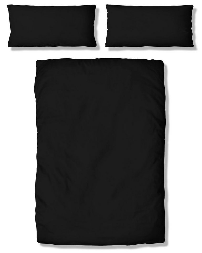 OTTO home Bettwäsche Desner 100% Microfaser, extra weich, allergikerfreundlich, Microfaser, 2 teilig, Premium Qualität, uni, schnell trocknend, pflegeleicht, ab – Bild 2 von 5