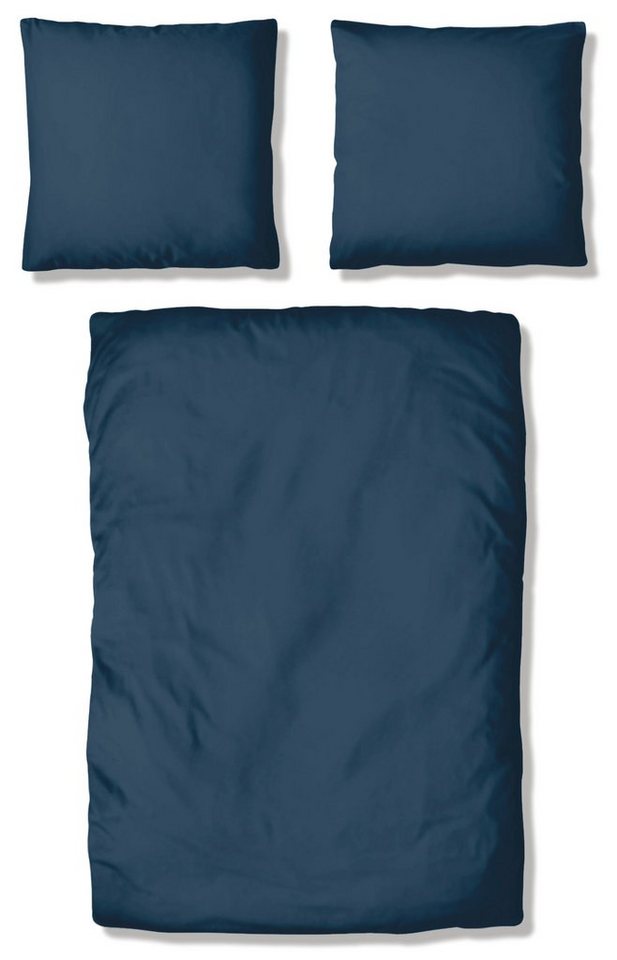 OTTO home Bettwäsche Desner 100% Microfaser, extra weich, allergikerfreundlich, Microfaser, 2 teilig, Premium Qualität, uni, schnell trocknend, pflegeleicht, ab – Bild 2 von 5