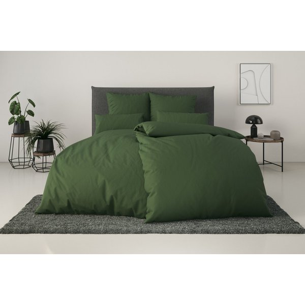 OTTO home Bettwäsche Desner 100% Microfaser, extra weich, allergikerfreundlich, Microfaser, 2 teilig, Premium Qualität, uni, schnell trocknend, pflegeleicht, ab
