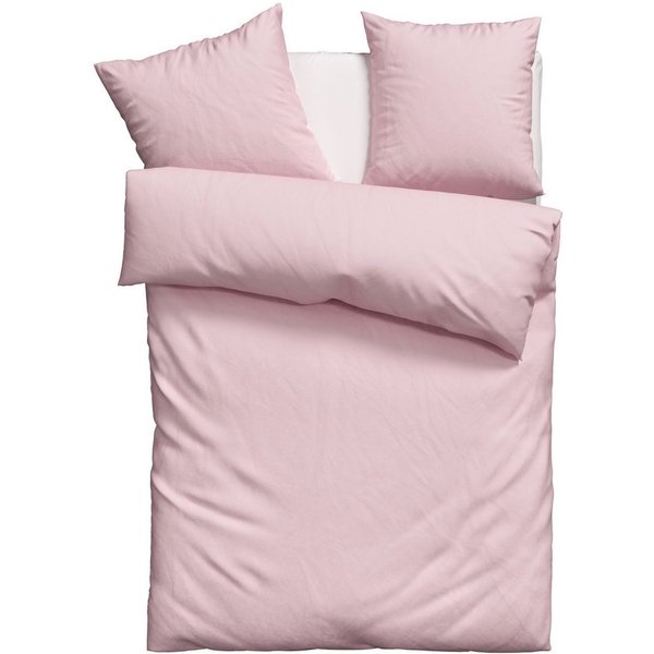 OTTO home Bettwäsche Desner 100% Microfaser, extra weich, allergikerfreundlich, Microfaser, 3 teilig, Premium Qualität, uni, schnell trocknend, pflegeleicht, ab