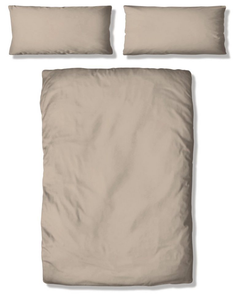 OTTO home Bettwäsche Desner 100% Microfaser, extra weich, allergikerfreundlich, Microfaser, 2 teilig, Premium Qualität, uni, schnell trocknend, pflegeleicht, ab – Bild 2 von 5
