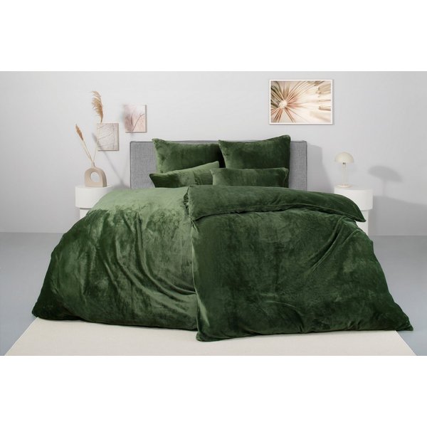 OTTO home Bettwäsche Desner3, besonders weich im Griff, Cashmere-Touch, Fleece, 3 teilig, Bettwäsche mit Reißverschluss