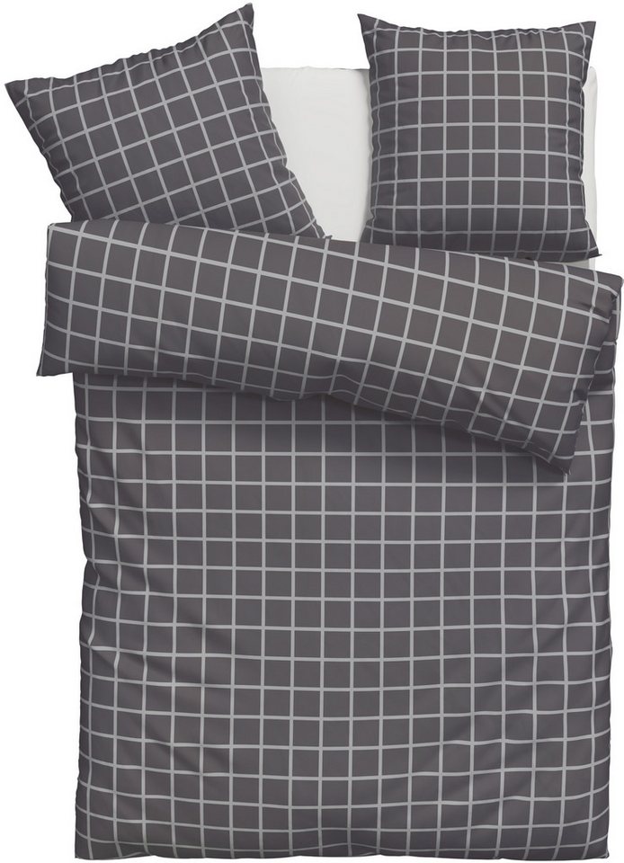 OTTO home Bettwäsche Eemil, Renforcé, 2 teilig, karierte Bettwäsche, 100% Baumwolle, ab Gr. 135x200 cm – Bild 2 von 5
