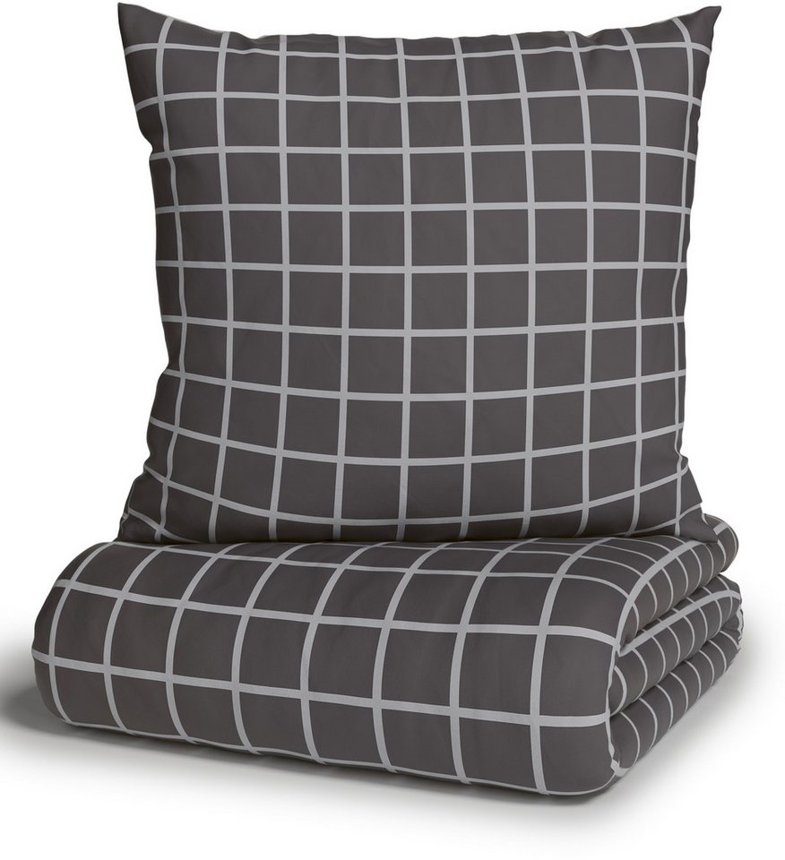 OTTO home Bettwäsche Eemil, Renforcé, 2 teilig, karierte Bettwäsche, 100% Baumwolle, ab Gr. 135x200 cm – Bild 5 von 5