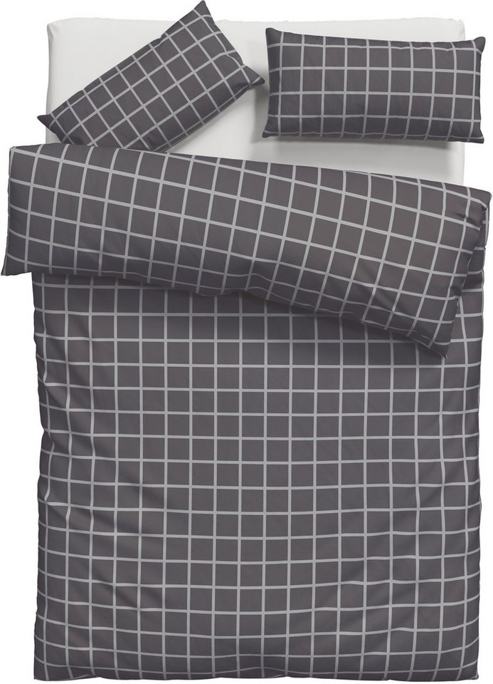 OTTO home Bettwäsche Eemil, Renforcé, 2 teilig, karierte Bettwäsche, 100% Baumwolle, ab Gr. 135x200 cm – Bild 2 von 5