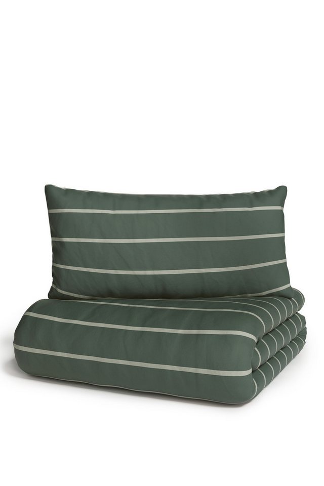 OTTO home Bettwäsche Katja, Linon, 2 teilig, Bettwäsche aus Baumwolle, Bettwäsche mit Streifen-Design, Wendeoptik – Bild 5 von 5