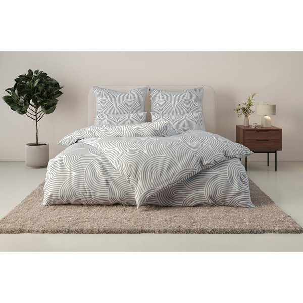 OTTO home Bettwäsche Matilda in Gr. 135x200 oder 155x220 cm, Flanell, 2 teilig, Bettwäsche aus Baumwolle, Bettwäsche mit skandinavischem Design