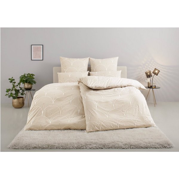 OTTO home Bettwäsche Matilda in Gr. 135x200 oder 155x220 cm, Renforcé, 2 teilig, Bettwäsche aus Baumwolle, Bettwäsche mit skandinavischem Design