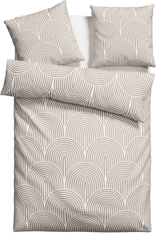 OTTO home Bettwäsche Matilda in Gr. 135x200 oder 155x220 cm, Renforcé, 2 teilig, Bettwäsche aus Baumwolle, Bettwäsche mit skandinavischem Design – Bild 2 von 5