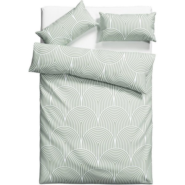 OTTO home Bettwäsche Matilda in Gr. 135x200 oder 155x220 cm, Flanell, 2 teilig, Bettwäsche aus Baumwolle, Bettwäsche mit skandinavischem Design
