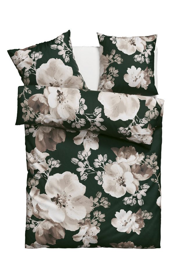OTTO home Bettwäsche MELINA, Renforcé, 2 teilig, florale Bettwäsche mit Reißverschluss, ab Gr. 135x200 cm – Bild 2 von 5