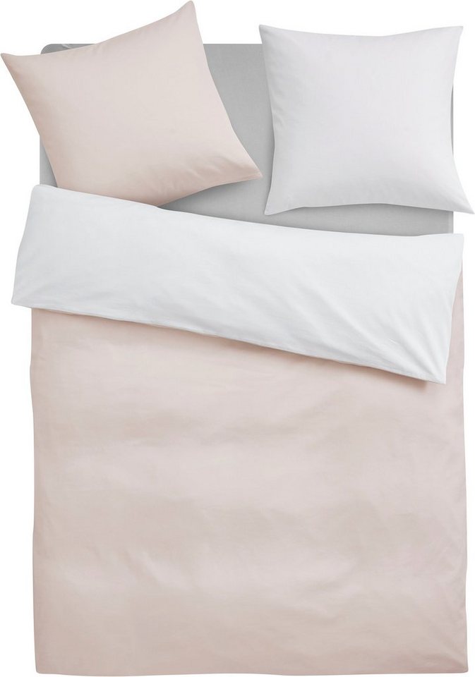 OTTO home Bettwäsche Mila2, Mako-Satin, 2 teilig, Mako-Satin aus 100% Baumwolle, Größe ab 135x200 cm – Bild 2 von 5