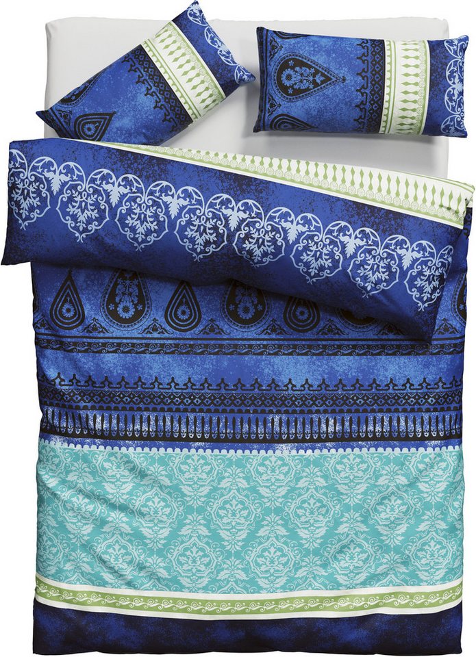 OTTO home Bettwäsche Sonnenham, Renforcé, 2 teilig, in Gr. 135x200 oder 155x220 cm, 100% Baumwolle, Paisley – Bild 2 von 5