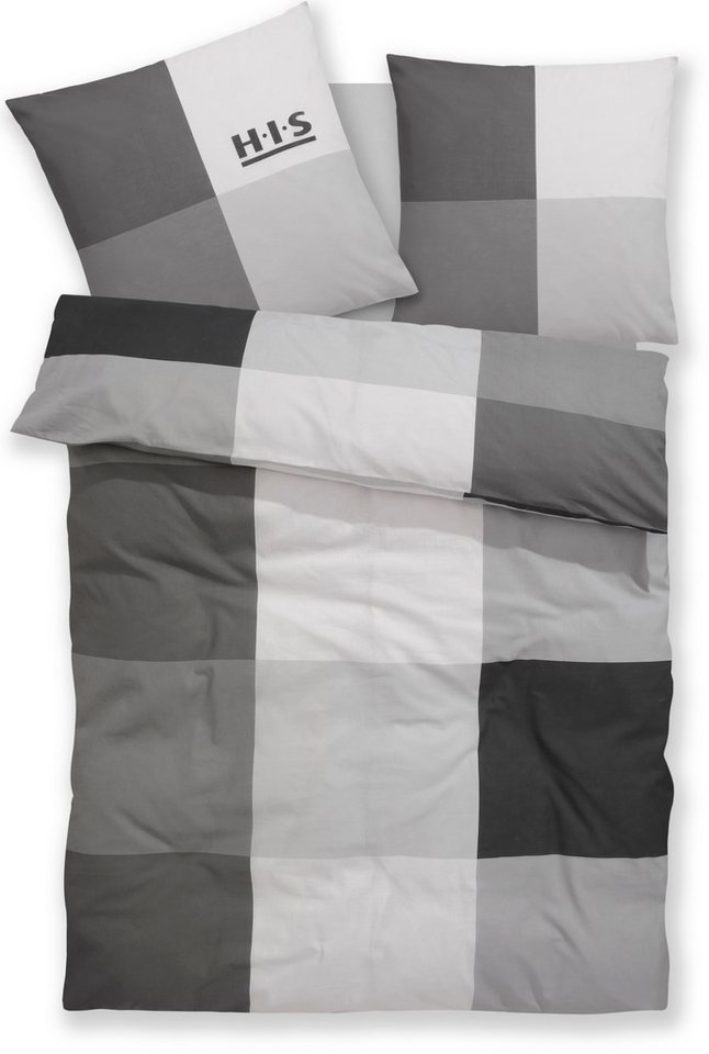 OTTO home Bettwäsche Tirrell, Linon, 3 teilig, Bettwäsche ab Gr. 135x200 cm, 100% Baumwolle, Marke H.I.S by OTTO home – Bild 5 von 5