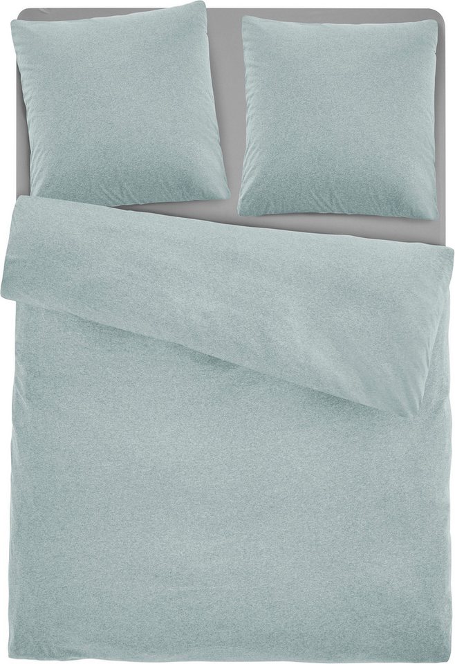OTTO home Bettwäsche Valje, Jersey, 2 teilig, NEUHEIT: ab Größe 135x200 cm, Jersey Qualität in Melange-Optik – Bild 2 von 5