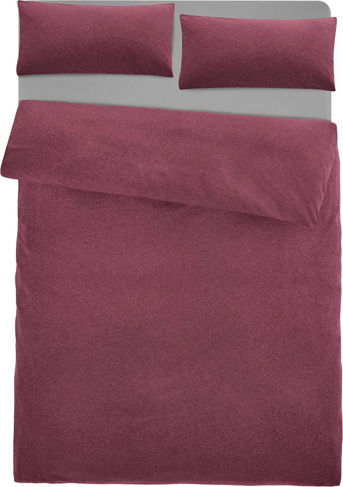 OTTO home Bettwäsche Valje, Jersey, 2 teilig, NEUHEIT: ab Größe 135x200 cm, Jersey Qualität in Melange-Optik – Bild 2 von 5