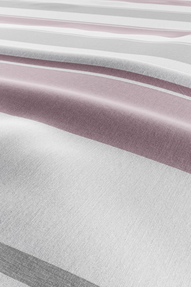 OTTO home Bettwäsche Yonne, Flanell PREMIUM, 2 teilig, in frischen Farben, gestreifte Bettwäsche, ab Gr. 135x200 cm – Bild 3 von 5
