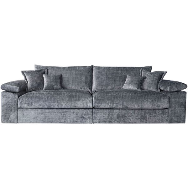 OTTO home Big-Sofa Soft&Cosy XXL, B: 303 cm - OTTO. Verlässliche Qualität., Mega-Sofa, Cord oder Chenille-Struktur, mit Federkern & 4 Zierkissen