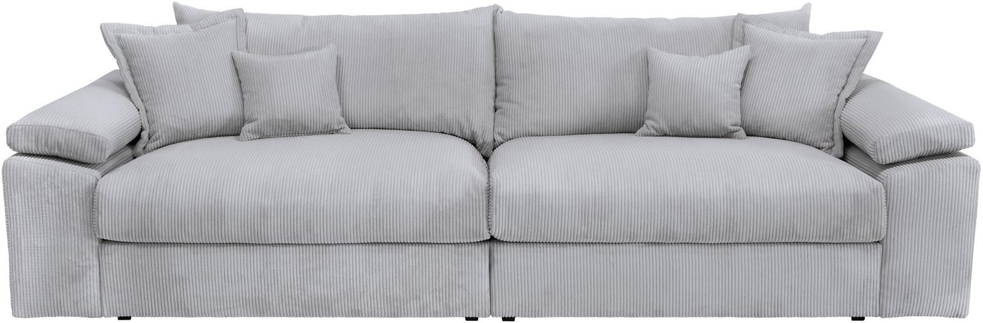 OTTO home Big-Sofa Soft&Cosy XXL, B: 303 cm - OTTO. Verlässliche Qualität., Mega-Sofa, Cord oder Chenille-Struktur, mit Federkern & 4 Zierkissen – Bild 2 von 5