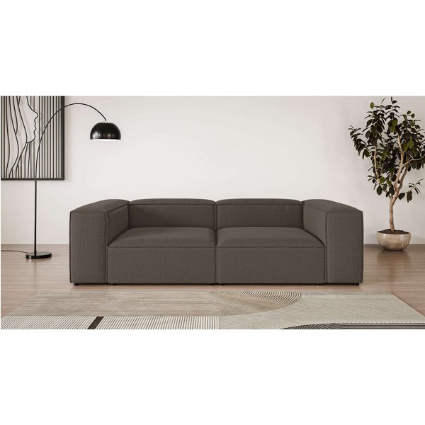 OTTO home Big-Sofa XL HAILY Modularsofa extra tief, Sitztiefe 100 cm, als Modul oder separat verwendbar, für individuelle Zusammenstellung