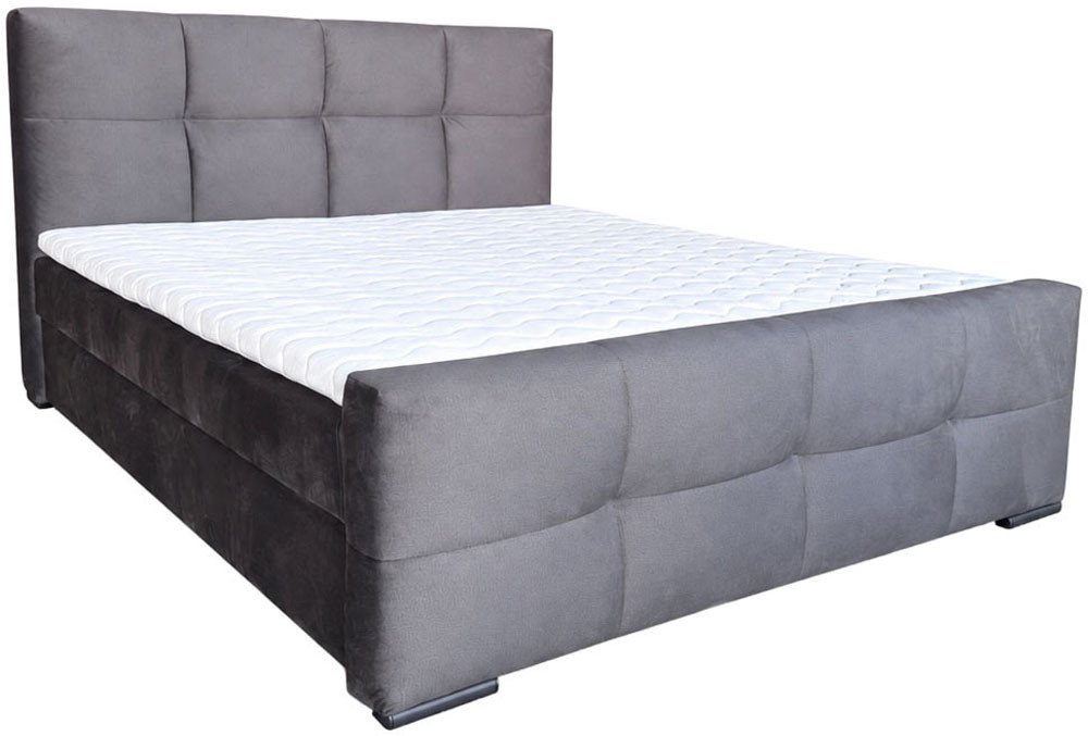 OTTO home Boxbett FIETTE, Polsterbett mit Bettkasten, inkl. Taschenfederkernmatratze H3, inkl. Kaltschaumtopper, Luxus-Mircofaser-Bezug, Liegefläche 180x200 cm – Bild 2 von 5