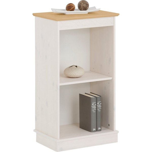 OTTO home Bücherregal Indra, Standregal, Regal, aus Massivholz, aus massiver Kiefer, in verscheidenen Höhen, mit FSC®