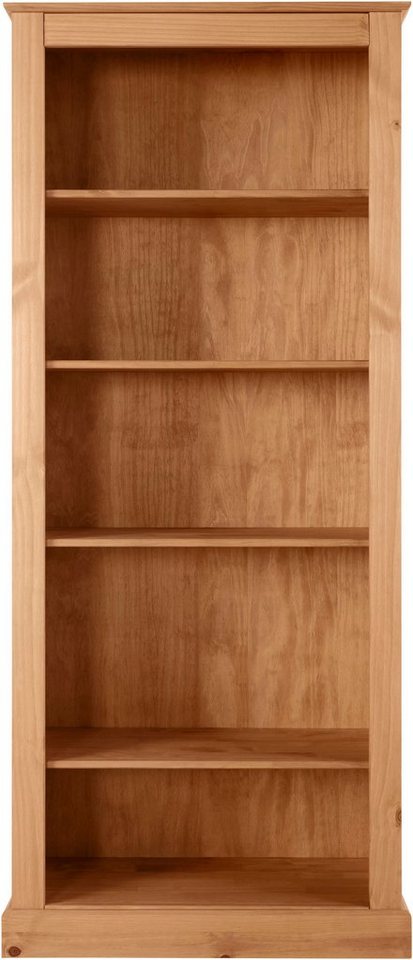 OTTO home Bücherregal Liotta, mit 4 verstellbare Einlegeböden, aus massivem Kiefernholz – Bild 2 von 5